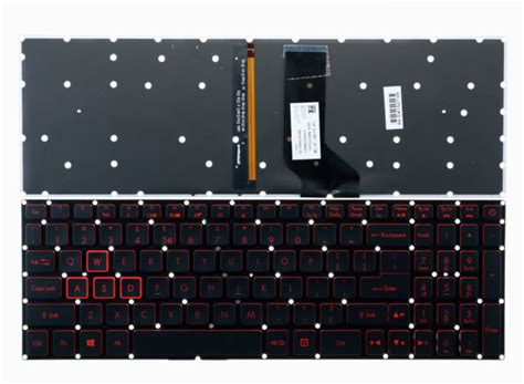 Acer Nitro 5 An515 41 An515 42 An515 51 An515 52 An515 53 Keyboard Us
