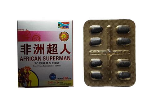 African Superman 2900mg Herbal Male Enhancement Sex Pills For Ed