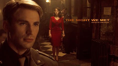 steve rogers and peggy carter the night we met youtube