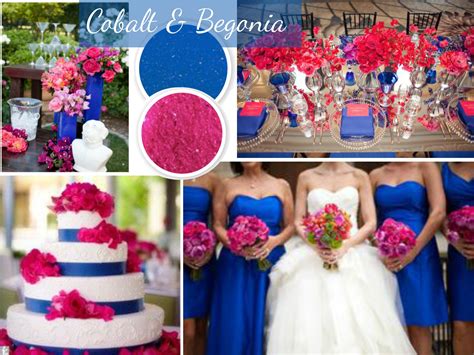 wedding color trends blue  pink pink wedding theme blue themed