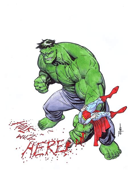 Hulk Vs Superman By Ryanottley On Deviantart