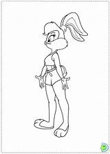 Bunny Bugs Colorir Tunes Looney Tudodesenhos sketch template