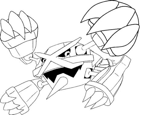 Pokemon Swampert Coloring Pages