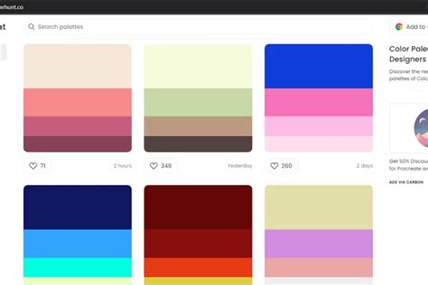 website penyedia palet warna  desain cocok  kamu