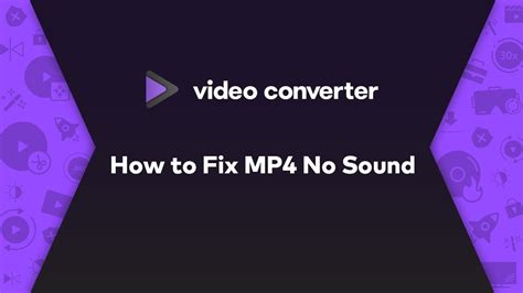 how to fix mp4 no sound 2019 youtube
