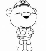 Coloring Octonauts Pages Octopod Getcolorings sketch template