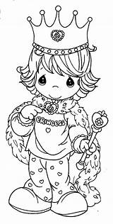 Coloring Pages Kitty Hello Princess Moments Precious Printable sketch template