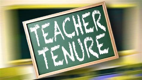 teacher tenure bill doesnt