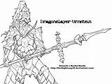 Souls Ornstein Dragonslayer 8twilightangel8 Bosses sketch template