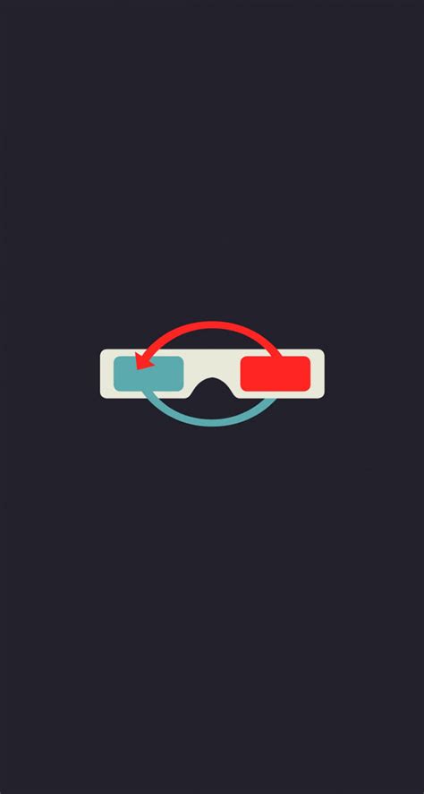 3d glasses the iphone wallpapers