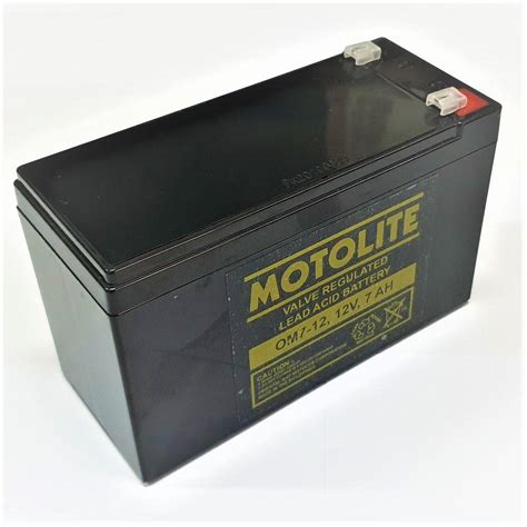 Motolite Ups Battery 12v 7ah 20hr Om7 12 12 Volts 7 Ampere Rechargeable