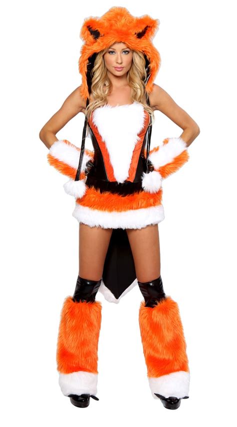 Fox Lady Costume Sexy Kitty Costume Adult Cat Costumes