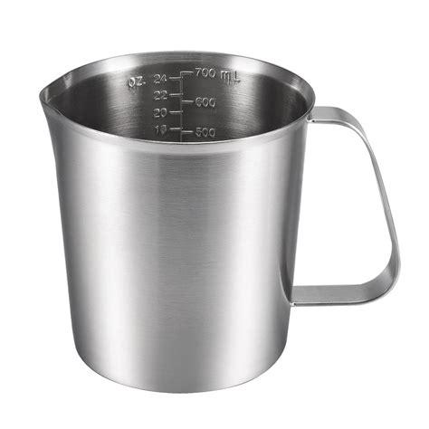 stainless steel measuring cup  marking  handle  ounces ml walmartcom