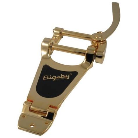 bigsby  die cast gold plated vibrato system  gearmusic