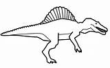 Spinosaurus Espinossauro Dinosaurs Pages Imprima Gratuitamente Raskrasil sketch template