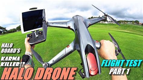 gopro karma killer halo drone pro flight test review part   tx tracker  top