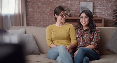 watch hallmark uses lesbian couple in ad campaign for the first time