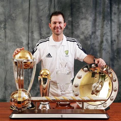 ricky ponting poses   left  world cup  champions