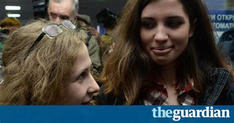 pussy riot members reunited after early release from russian prison