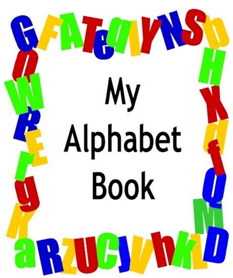 printable alphabet books
