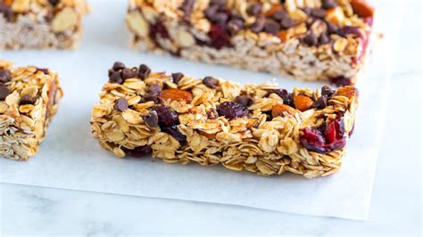 Easy Energy Bar Recipe – Healthy Homemade Snack Organies Genoeg