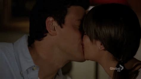 Image Finn And Rachel The First Time Kiss Png Glee Tv