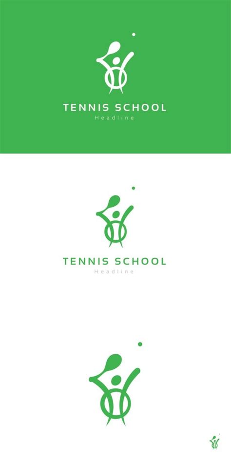tennis school logo logo templates tennis school logo badminton logo