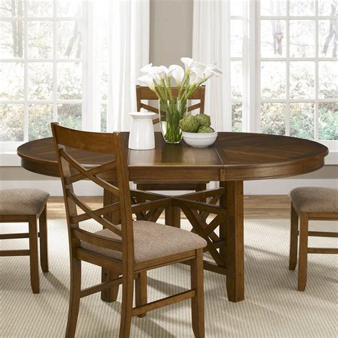 liberty furniture bistro oval pedestal dining table