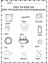Solids Liquids Gases Ecdn Preschool Lessons sketch template