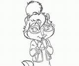 Alvin Chipmunks Coloring Pages Drawings Drawing Clipart Print Comments Getdrawings Library sketch template
