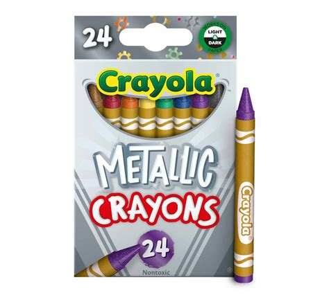 metallic crayons  count crayola crayons crayola