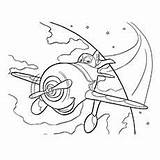 Coloring Airplane Pages Ripslinger Plane Toddler Will sketch template