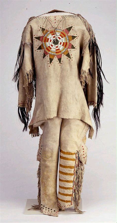 Sioux Man Clothes 1895 Native American Shirts Native American