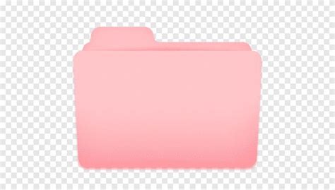 pink file folder icon   white background png clipping files