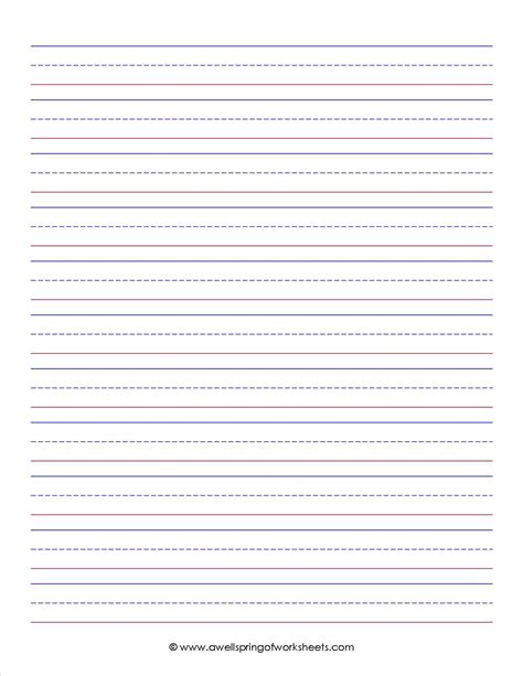 primarygradelinedwritingpaper lined writing paper  writing