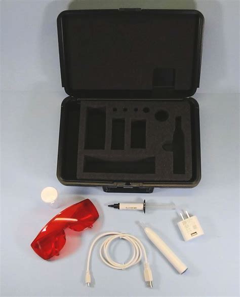spot cure p portable uv led cure kit fusionet uv cure equipment