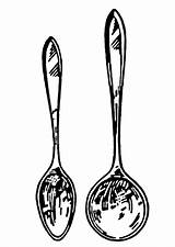 Spoon Coloring Clipart Soup Kitchen Spoons Drawing Cooking Clip Utensils Pages Cliparts Clipartpanda Long Line Library Printable Designlooter 750px 77kb sketch template