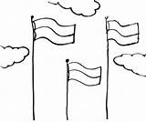 Bendera Mewarnai Merah Sketsa Tk Monas Lomba Hut Kemerdekaan Lembar Agustusan Menggambar Kumpulan Republik Statically Tugu Paud Benda Bentuk Buat sketch template