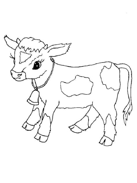 calf coloring pages