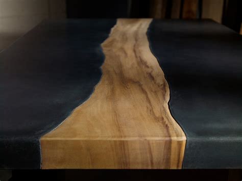 unique pairings  materials revolving  wood