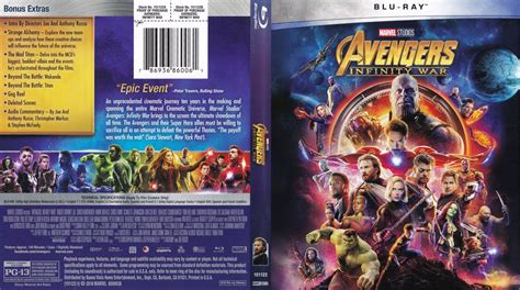 avengers infinity war bluray cover cover addict  dvd