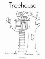 Treehouse Psalm Noodle Twisty Trees Twistynoodle Ll sketch template