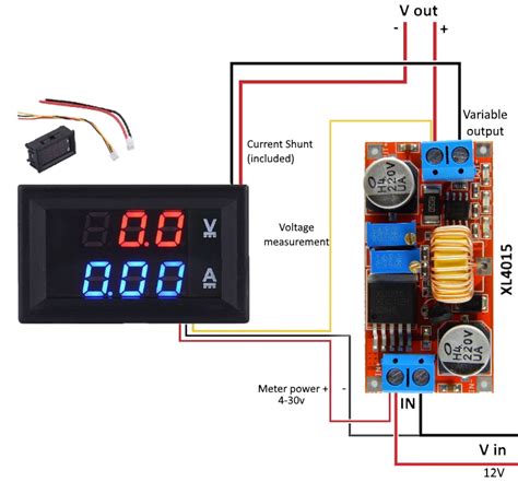 power supply digital voltmeter ammeter wrong reading electrical engineering stack exchange