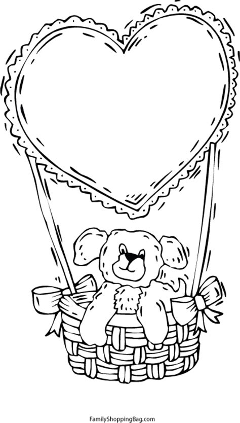 puppy valentine coloring pages pupply love printables