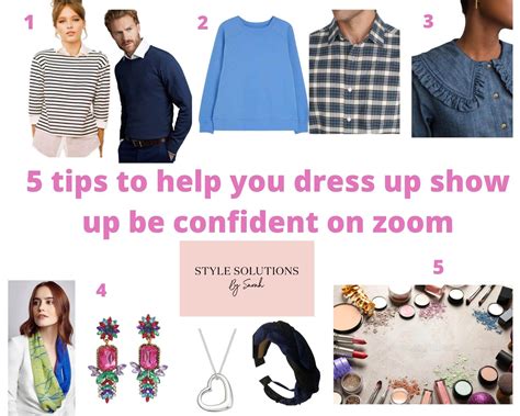 tips    dress  show    confident  zoom ready