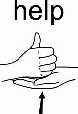 Sign Language Help Asl American Words Signs Clip Makaton Deaf Baby Word Clipart Please Hand Toddler Auslan Alphabet Cliparts Lenguaje sketch template