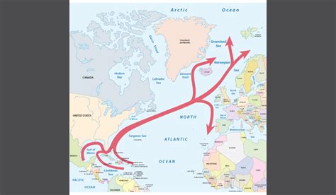 north atlantic current  change   century study  week