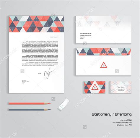 envelope template  design