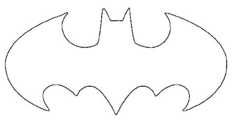 batman symbol stencil   printable batman logo templates