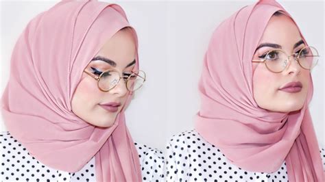 3 Hijab Styles For Glasses Video Tutorial Hijab Fashion Inspiration